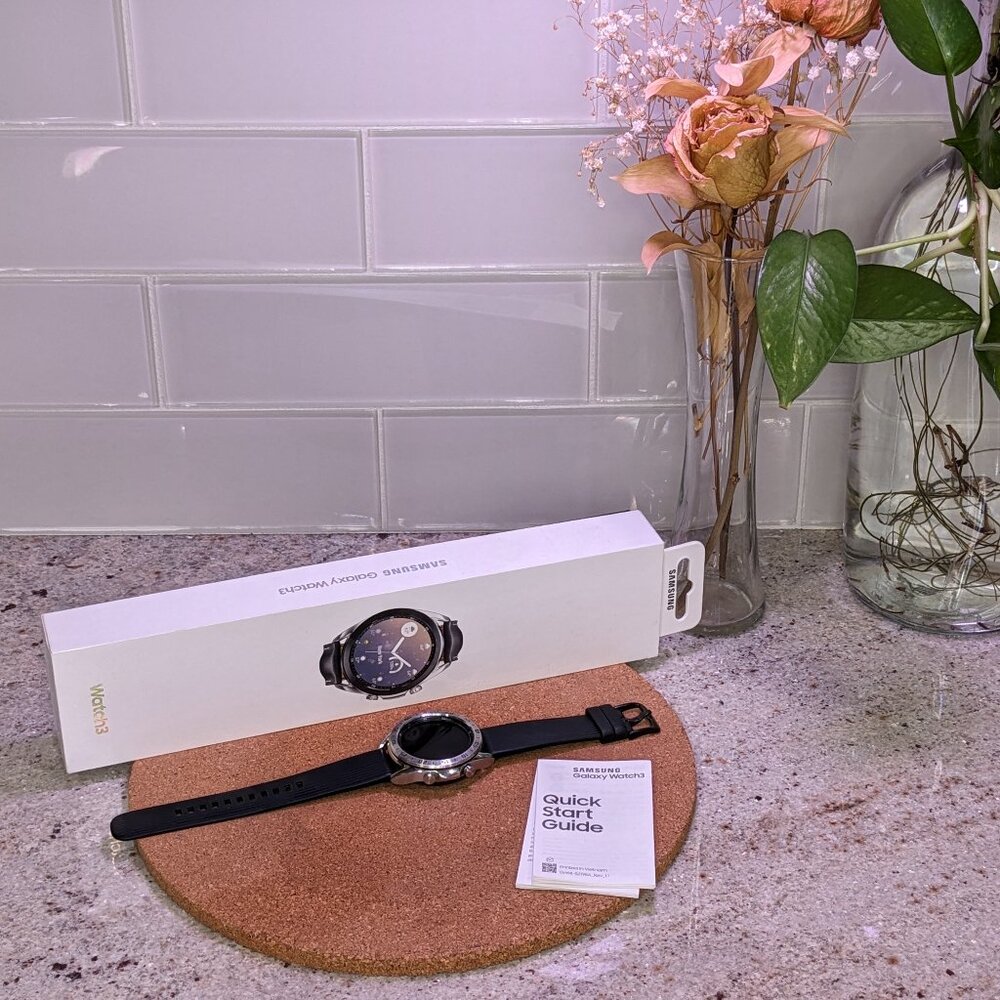 Samsung Galaxy Watch 3 with Leather Bands